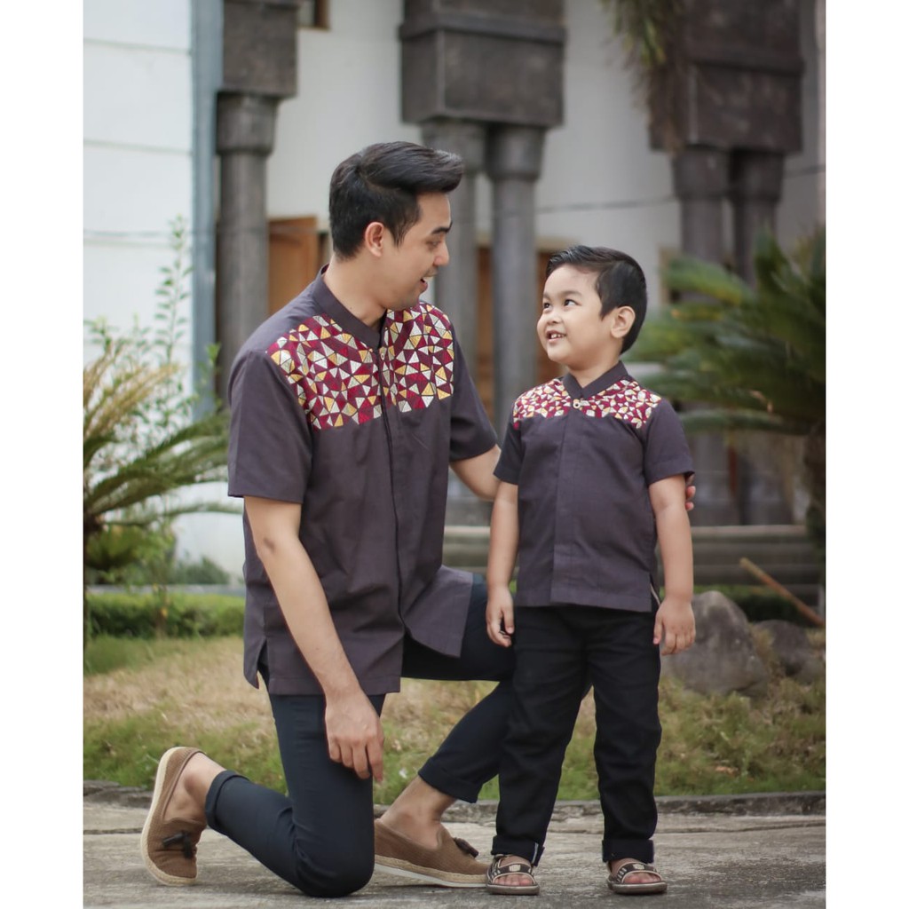 Baju Koko Alharamain B07 Size Anak