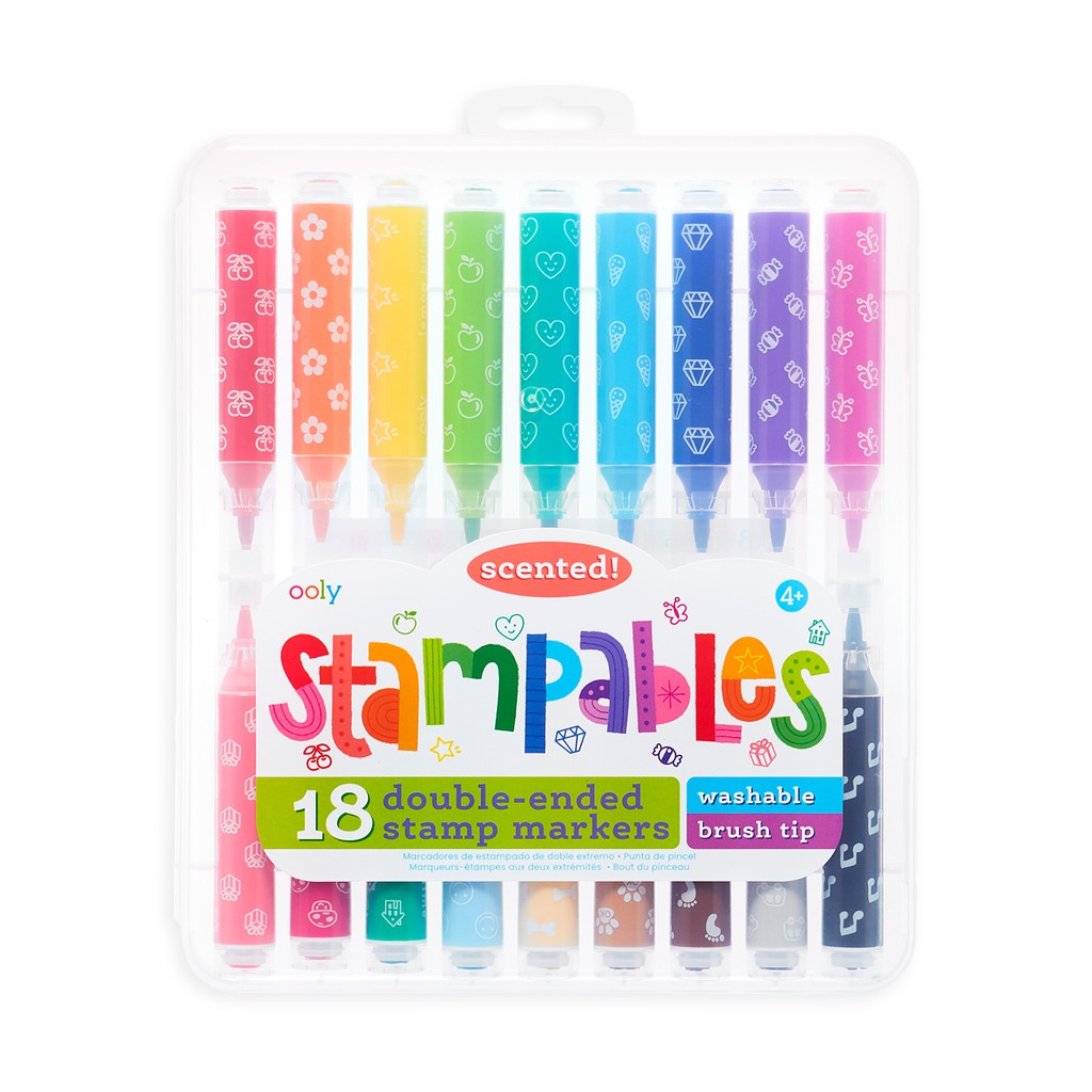 

Miniapolis Ooly Stampables Scented Markers (set of 18)