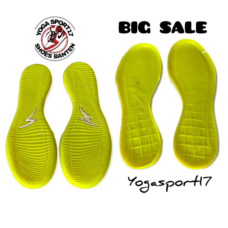 Outsole bawahan sepatu futsal specs ,sol sepatu futsal stabilo