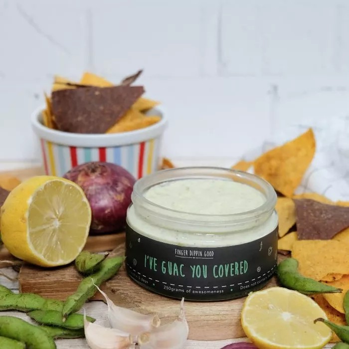 

I've Guac you Covered (Edamame Guacamole yoghurt dip)