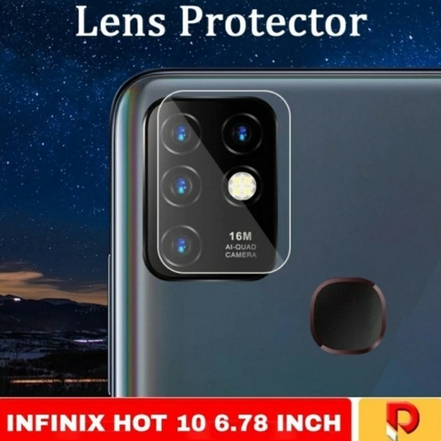 SCREEN PROTECTOR ANTI GORES KAMERA INFINIX HOT 10 - FA