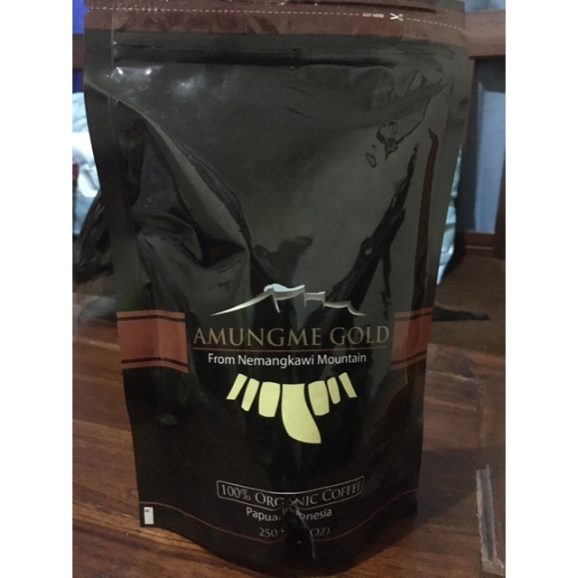 Amungme Gold Coffee - kopi organik papua