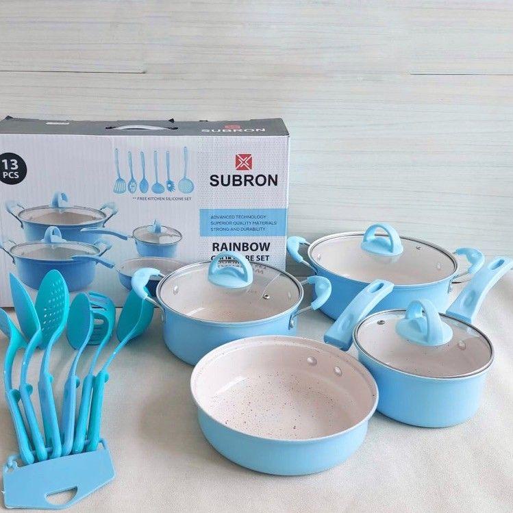 Modern.. Subron panci set rainbow 13pcs / cookware set / panci set