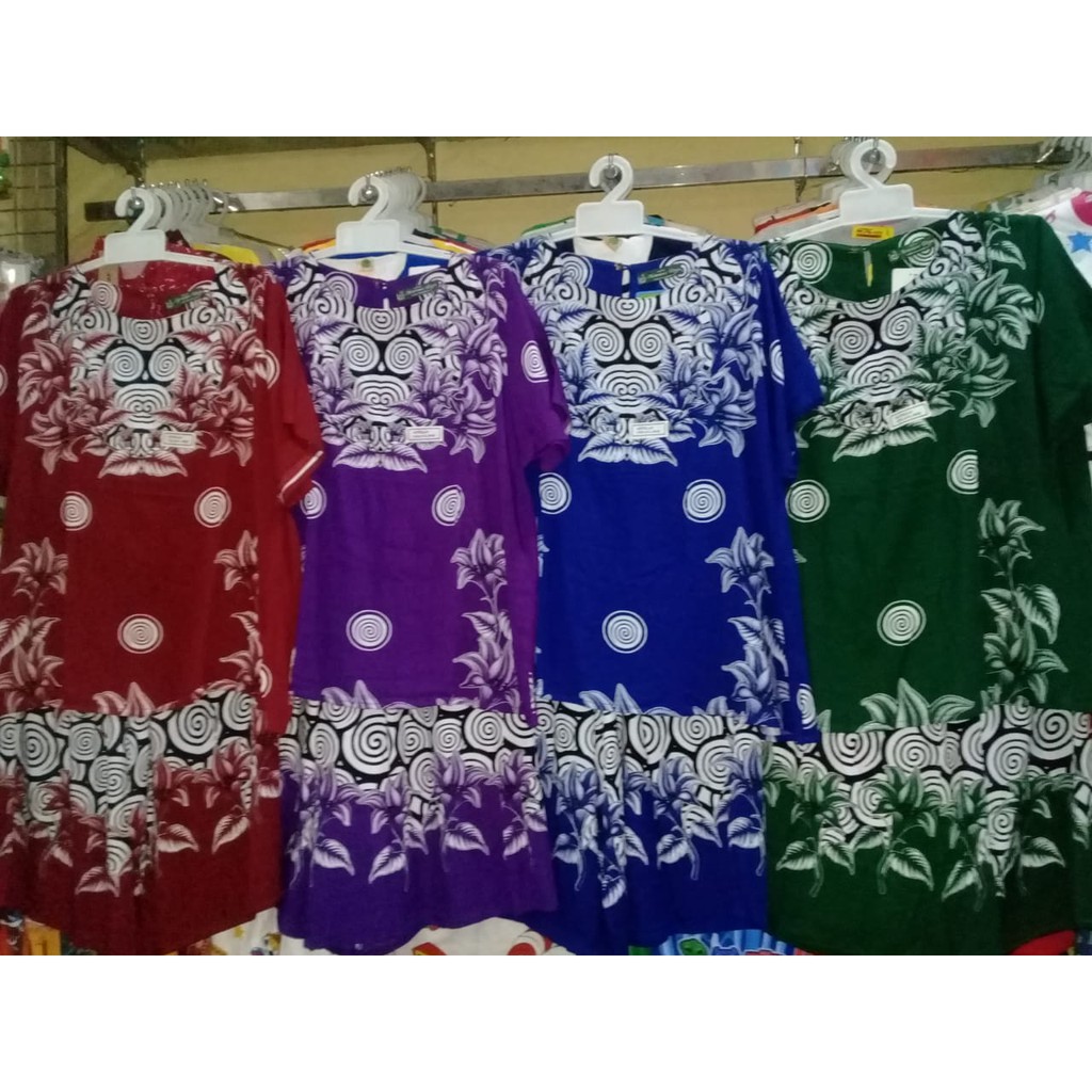 Setelan daster kencana ungu