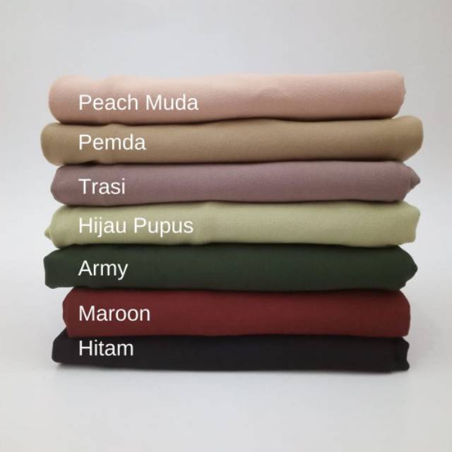 PROMO Kerudung Rivantie claudia L / Jersey creb / kerudung instan-4