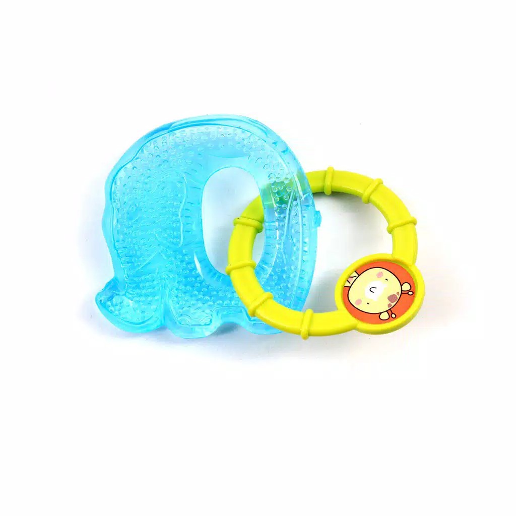 BUNNY TEETHER WATERFILLED ELEPHANT W/RING (GIGITAN BAYI)