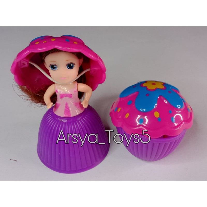 mainan anak boneka cupcake/ mini cupcake princess