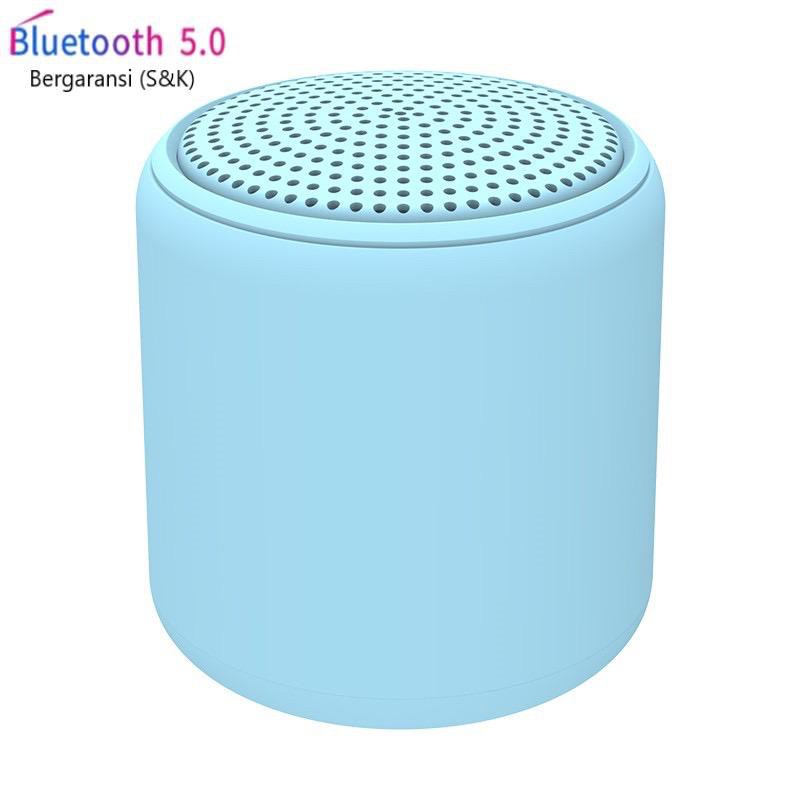 Mini Portable Bluetooth Speaker Macaron Stereo Wireless Speaker Musik Waterproof [QTOP.ID]