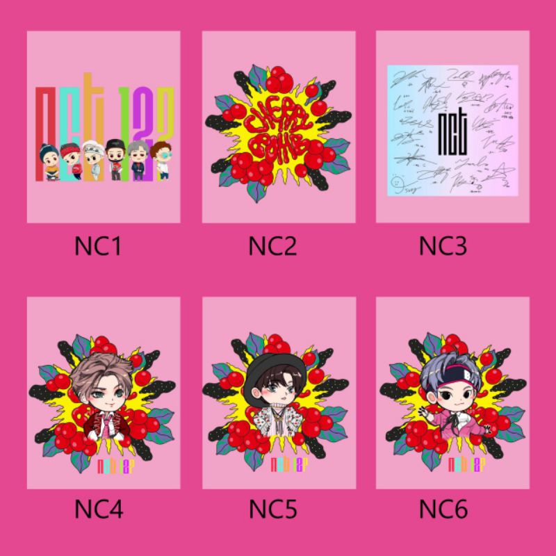 STICKER KAOS NCT LUCU MURAH STICKER NCT STIKER MURAH STIKER LUCU STICKER KPOP STIKER KAOS KPOP