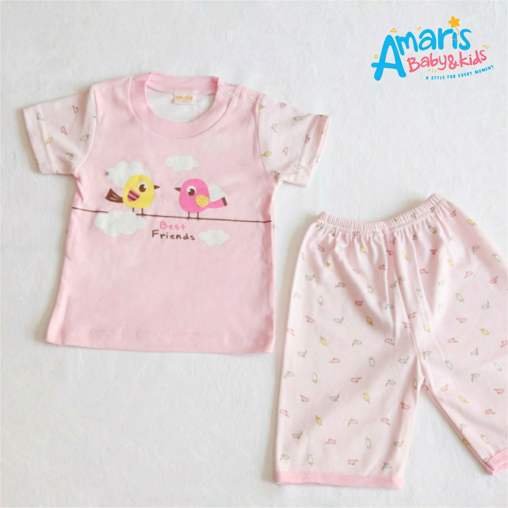 

Setelan Pendek Bayi (STPD) Motif Bird