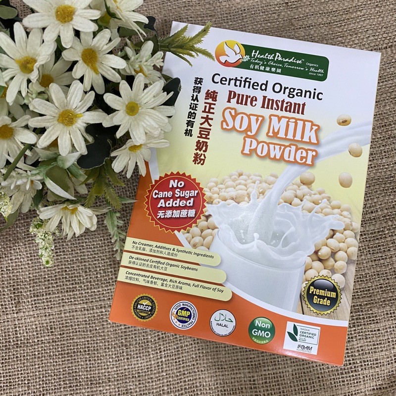 Organic Pure Instant Soy Milk Powder 500gr