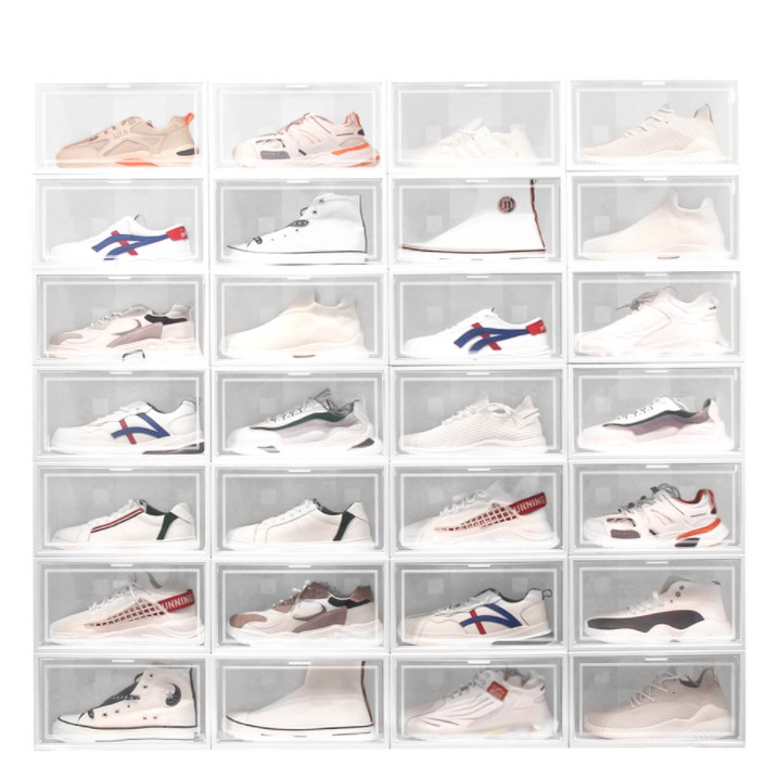 ELFYDO - HL0196 Kotak Sepatu Plastik Transparan Penyimpanan Kotak Sepatu Shoes Storage Box