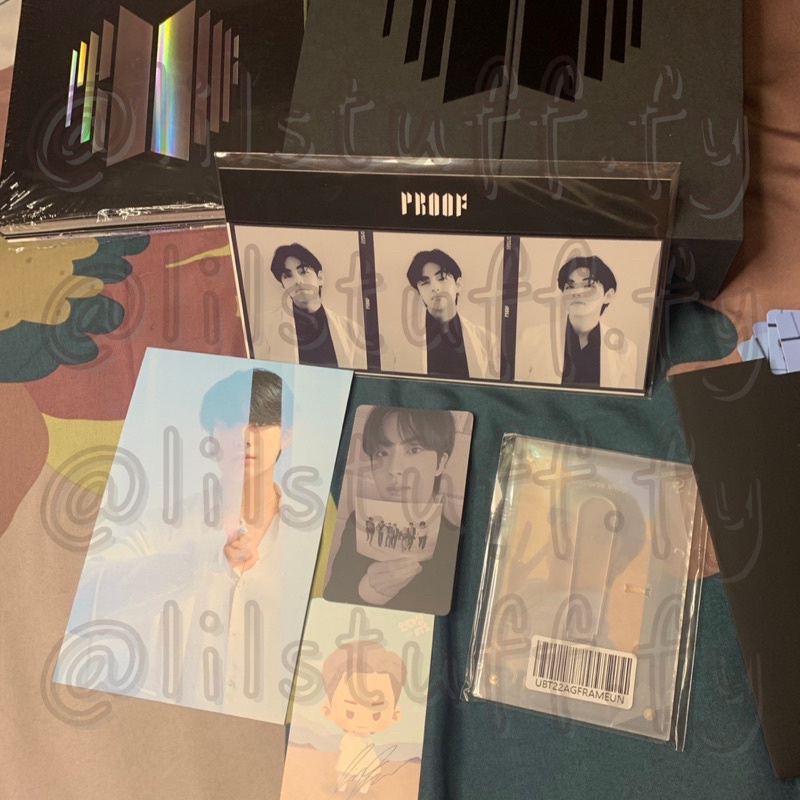 [READY STOCK] ALBUM PROOF BTS COMPACT OFFICIAL POB ALBUM PROOF WEVERSE ACRYLIC JUNGKOOK / POB ALBUM 