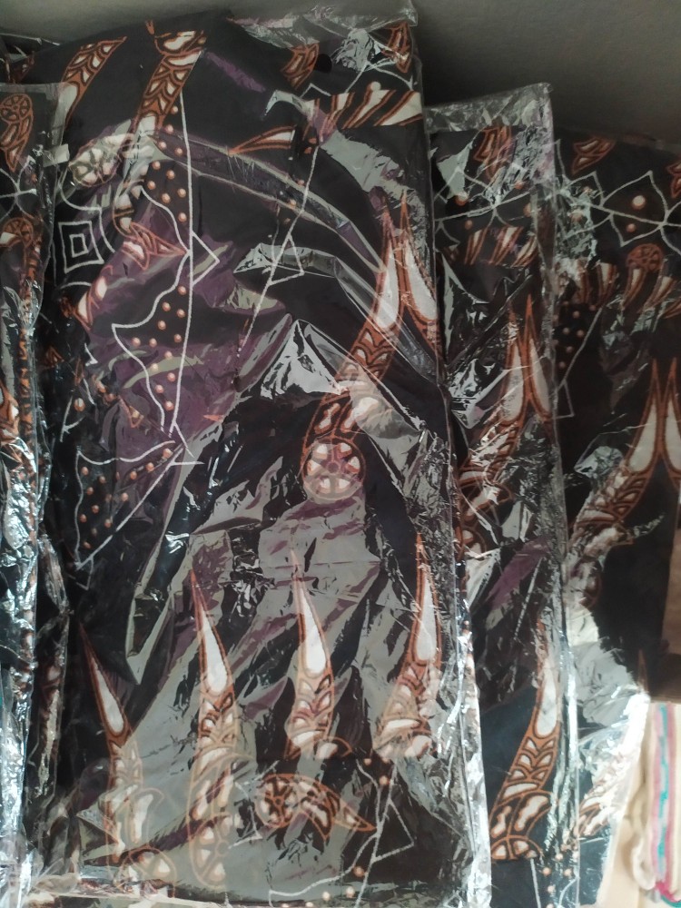 Kemeja Jumbo Hem Batik Terviral Top 1 Di Shopee Original No Kw Ready Seragam Harga Grosir