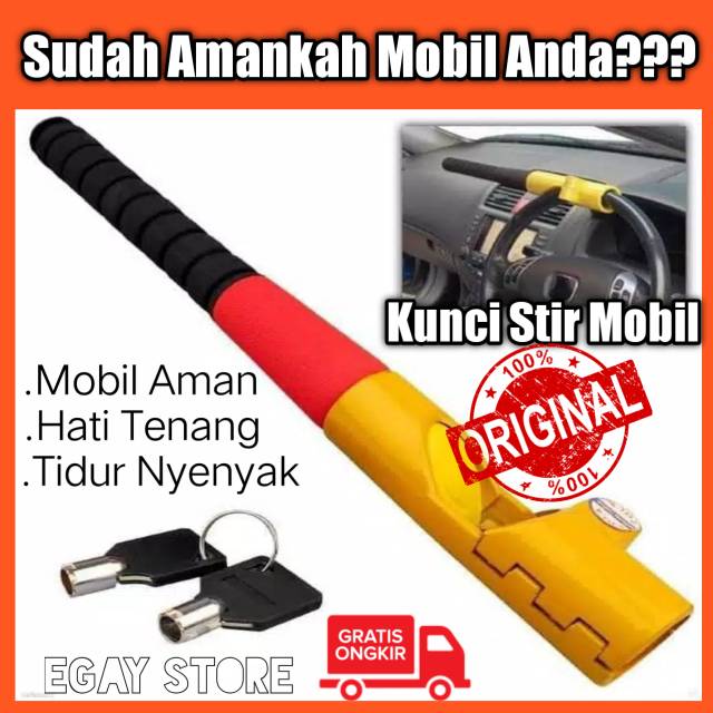 KUNCI STIR MOBIL BASEBALL KUNCI STANG PENGAMAN MOBIL