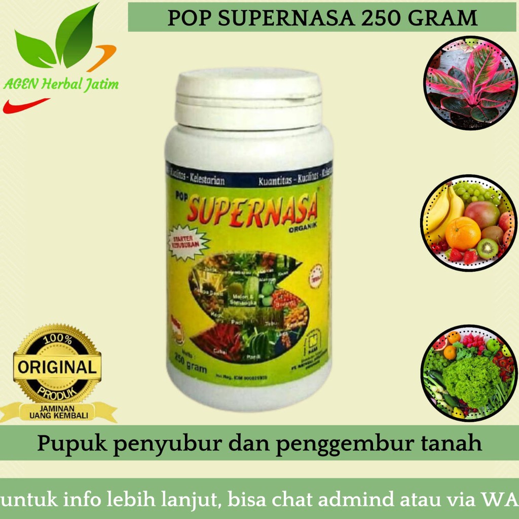 Media Tanam Pupuk Organik Eco Farming Penyubur Tanaman Buah Dan Bunga Pupuk Perangsang Akar Daun 250