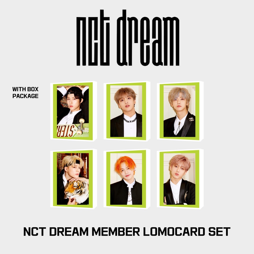 LOMO CARD NCT DREAM LOMOCARD (ISI 25 PCS + BOX + LAMINASI 2SISI) KPOP IDOL KOREA PREMIUM MURAH UNOFFICIAL MARK RENJUN JENO HAECHAN JAEMIN CHENLE JISUNG READY STOCK !