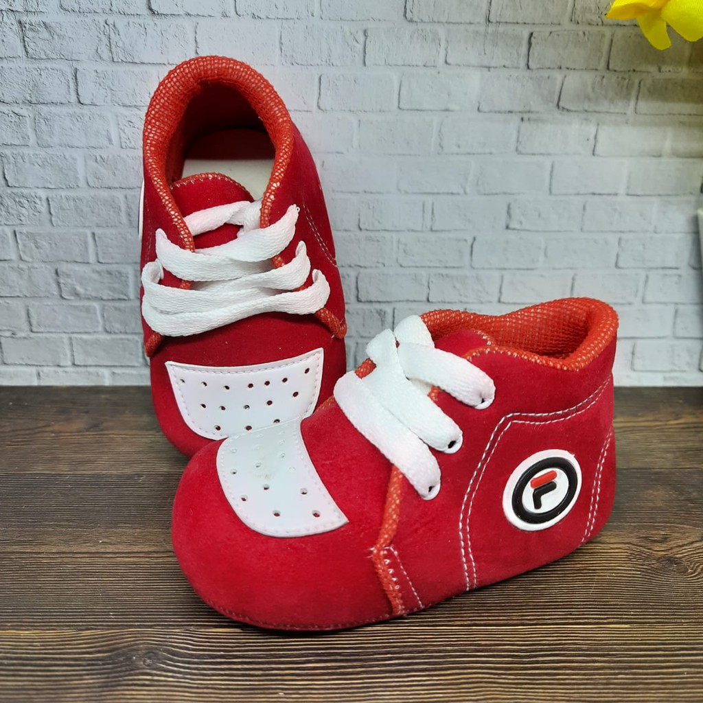 SEPATU PREWALKER BABY BAYI UNISEX TALI BLUDRU 0-12 BULAN GP11