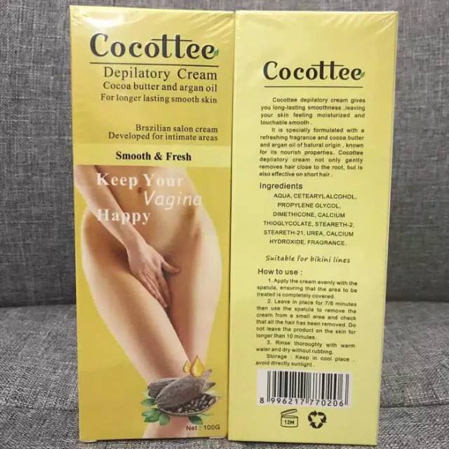 Penghilang bulu Cocotte depilatory cream