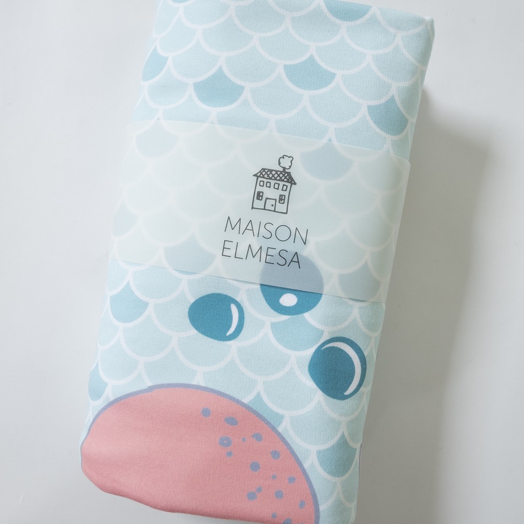 [Circle Blanket - Bisa Tambah Nama] Maison Elmesa Selimut Bayi - Mermaid Circle