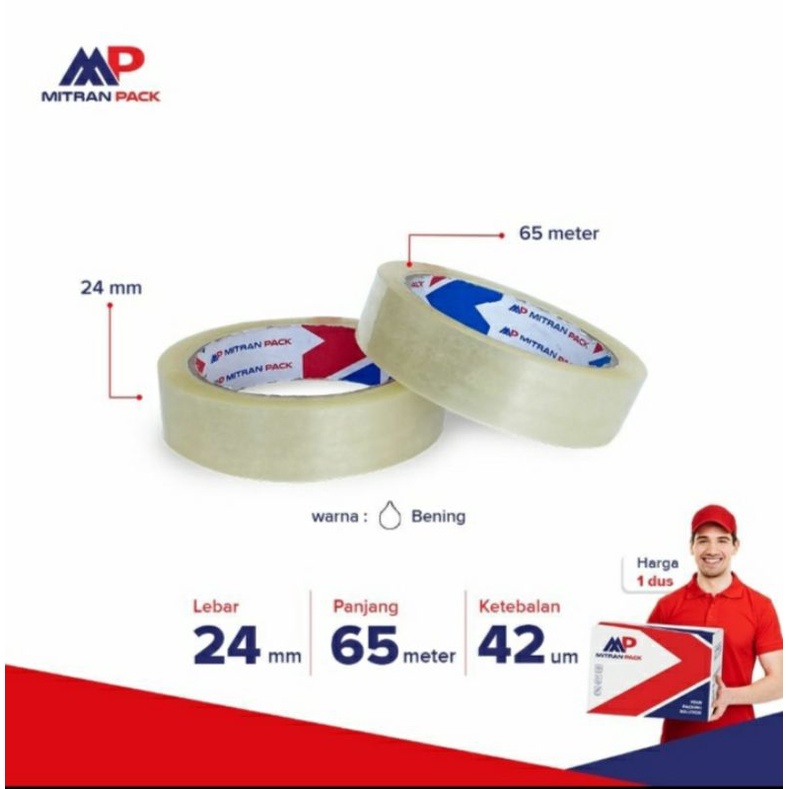 

Isolasi Bening 1" (Utk Laundry)