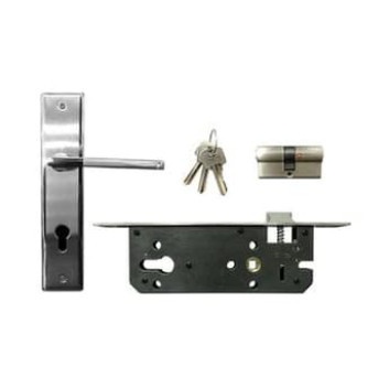 Paloma Kunci Pintu Set Handle Pintu Handle Set LockSet Roses Andora LPP 712