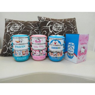 RANTANG SUSUN STAINLESS 4 SUSUN LUNCH BOX RANTANG KARAKTER