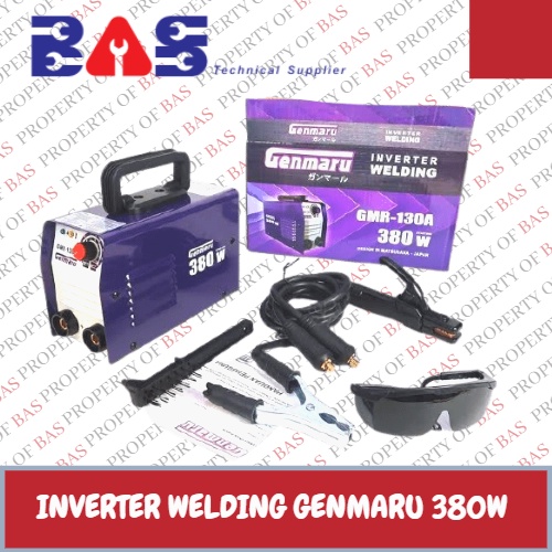 Mesin Las Genmaru 380watt / Inverter Welding Genmaru 380watt