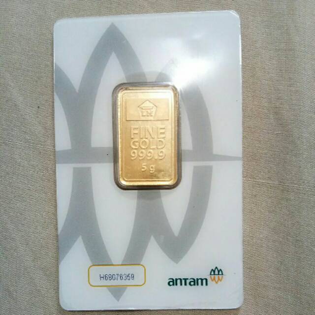 Emas Antam 5 gram LM