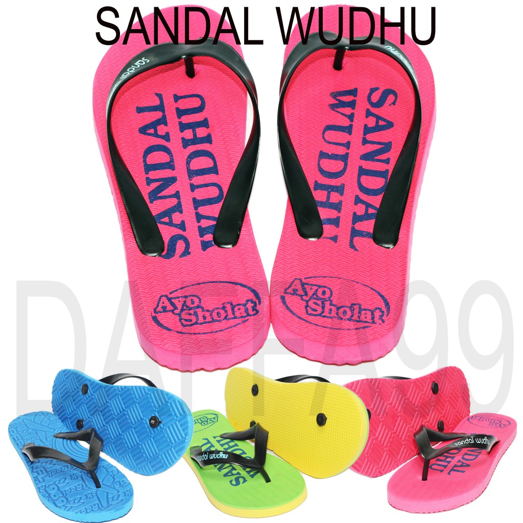 Sandal wudhu / sendal masjid mushola