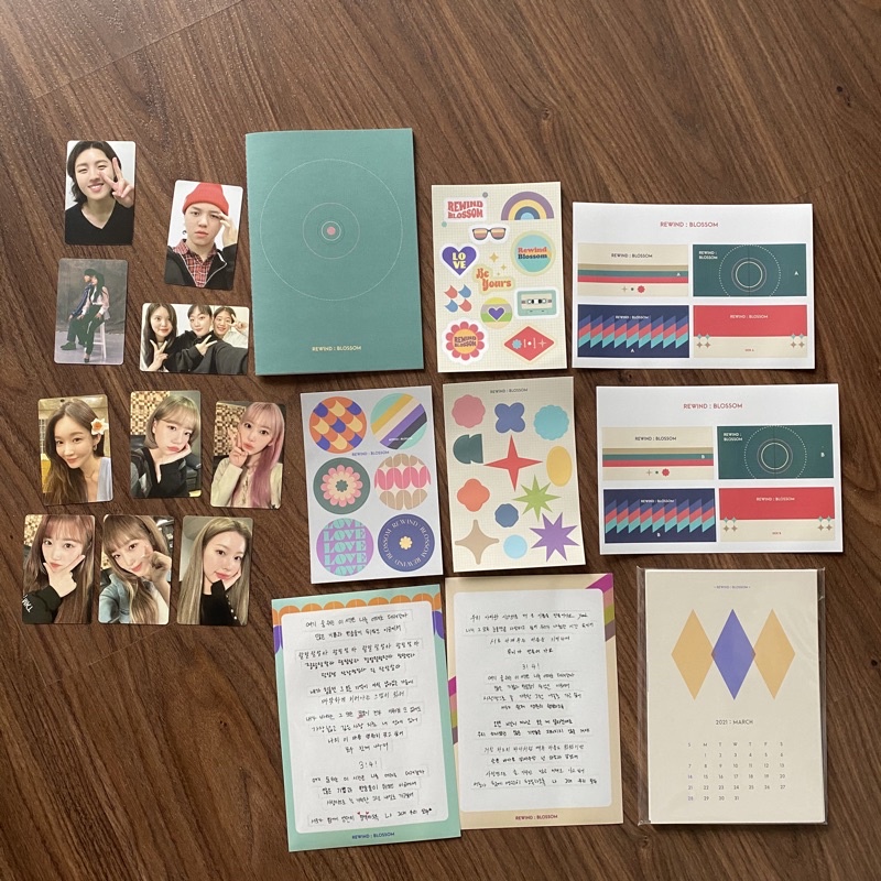 REWIND BLOSSOM Izone Yoo seungwoo Kang Mingkyung