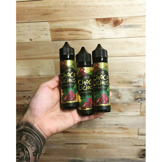 liquid BANANALICIOUS / CHOCOLICIOUS 60ml 3&amp;6mg by Emkay berpita cukai