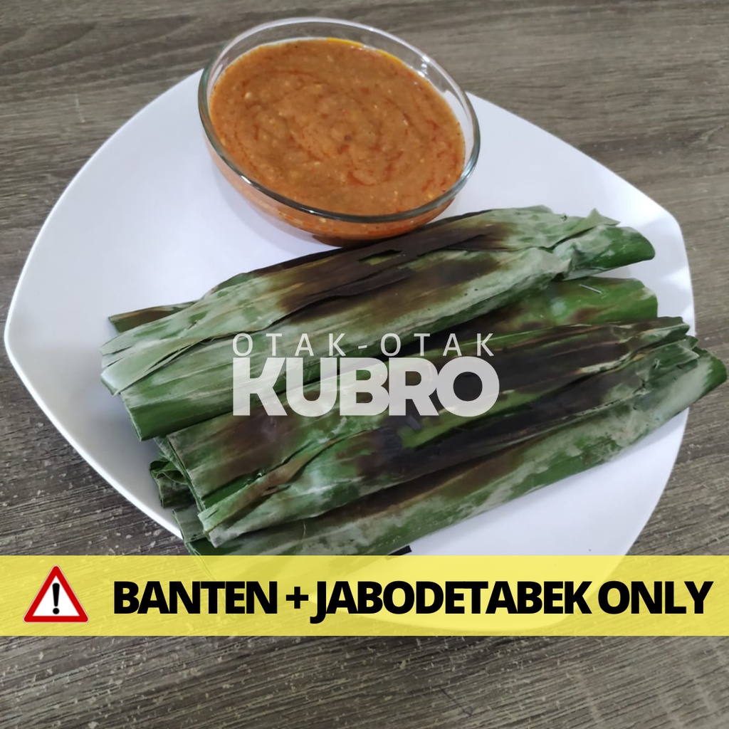 

Otak-otak Ikan Bakar KUBRO (isi 10PCS)