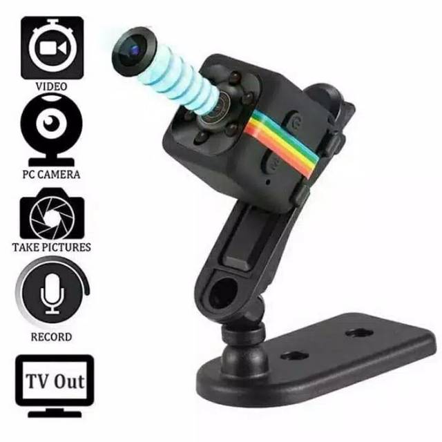 Camera Mini Portable SQ11 / Kamera Pengintai Kecil