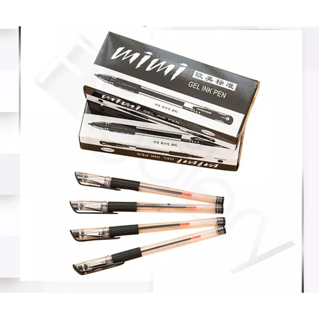 

PENA GEL MIMI 0.5mm International Standard PULPEN GEL MIMI