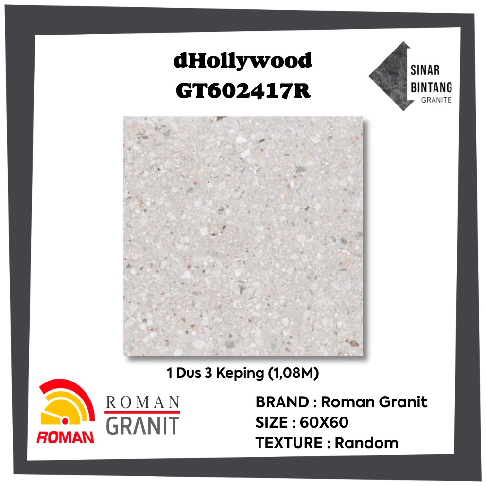 Granit 60 X 60 | Granit Lantai dHollywood Series ROMAN GRANIT