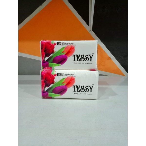 Tisu tessy 250 sheet 2 ply