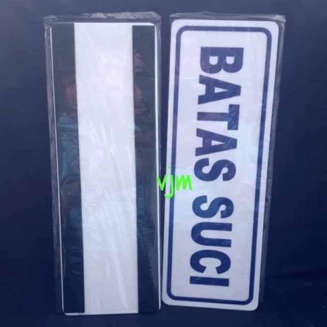 

Office & Stationery Label BATAS SUCI Acrylic (29x10)cm