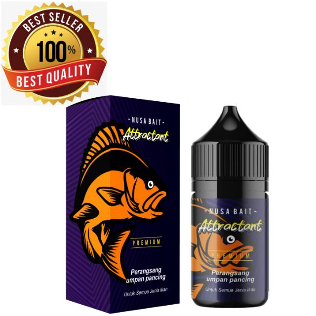 Umpan Mancing Ikan Mas Bawal Lele Patin Nila dll  Essen Attractant Cair Perangsang Umpan isi 30ml