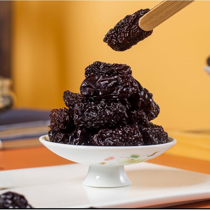 

Kurma Hitam , Chinese Black Dates , Wu Zao , Herbal Tiongkok , Buah Kering , Dried Fruit