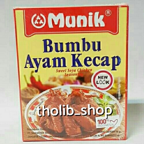 

Munik bumbu ayam kecap 60 gr