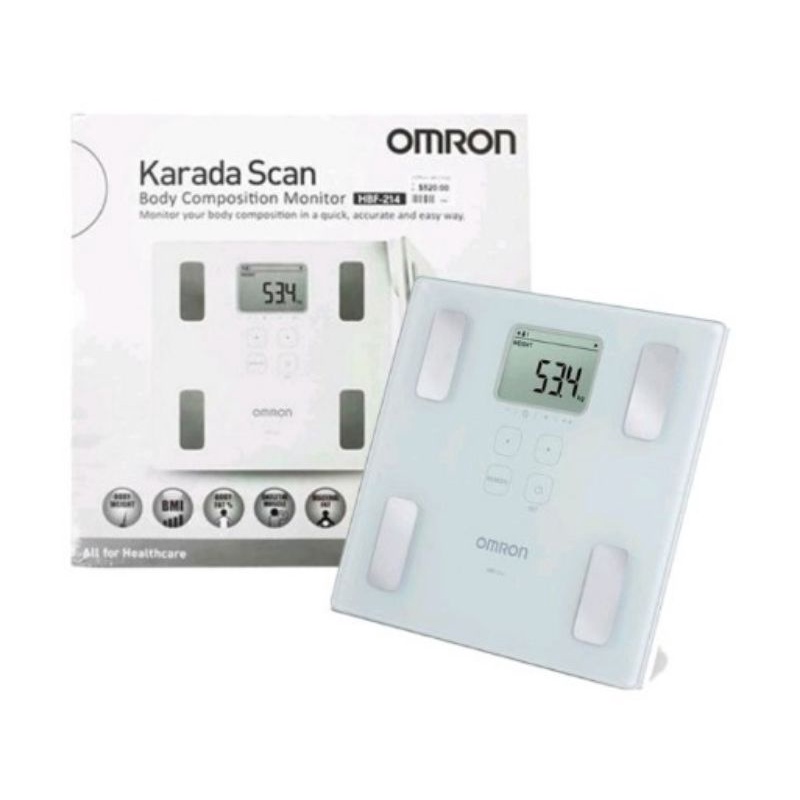OMRON Karada Scan HBF 214 - Timbangan OMRON - Timbangan Badan OMRON