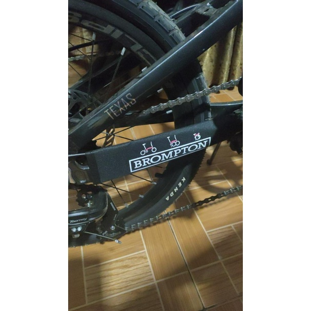 Pelindung Frame Rantai Sepeda / Chain protector Frame sepeda MTB MINION LIPAT BMX FIXIE