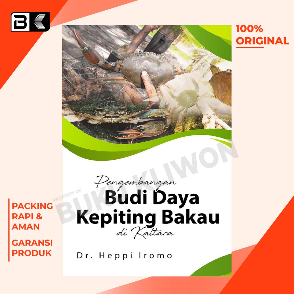 Budidaya Kepiting Buku Pengembangan Budidaya Kepiting Bakau Di Kaltara 2019 BUKU ORIGINAL