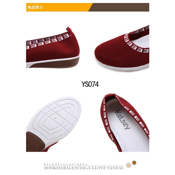 kelsey Sepatu Slip On Wanita YS074