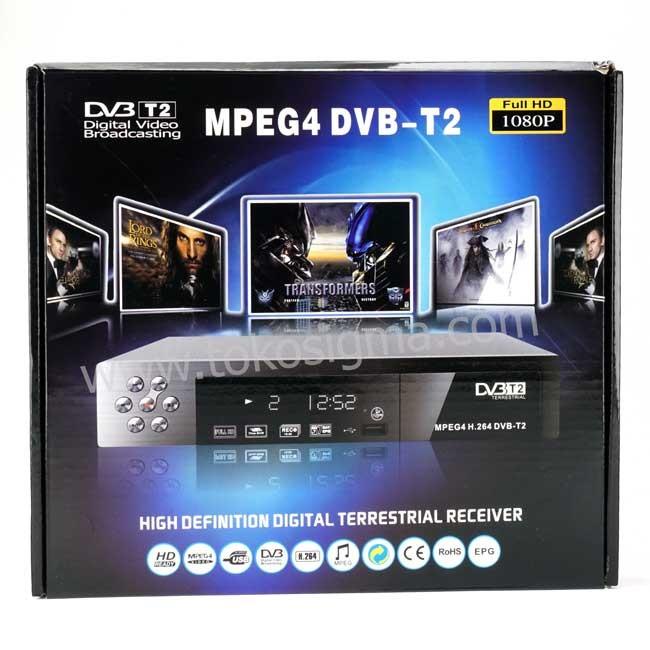 Mpeg4 Dvb-T2 Tv Tuner Digital Usb Player / Recorder