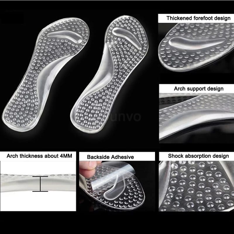 INSOLE SILICON INSOLE SEPATU INSOLE WANITA INSOLE PELINDUNG