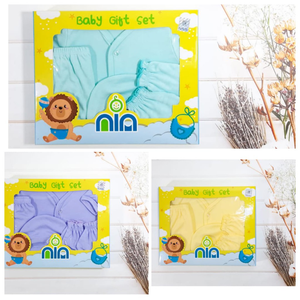 Promo !! BABY GIFT SET BAJU BAYI/BAJU BAYI SET NIA/ BABY SET GIFT BOX/KADO BAYI