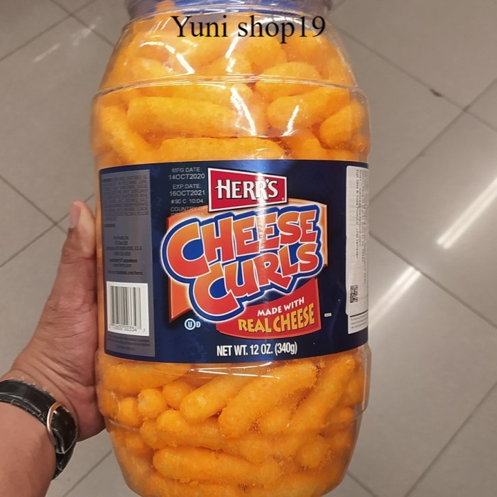 

herrrs cheese curl 340g