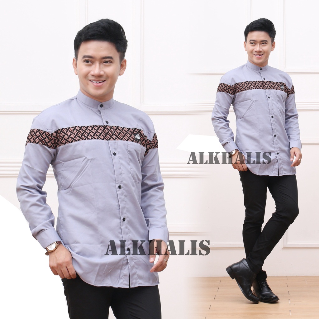 Baju koko lengan panjang Kobata premium Alkhalis id